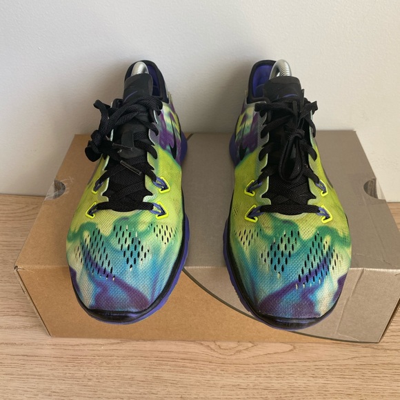 2014 Nike Free 5.0 TR Tie Dye Multicolor Women's running shoes - Size 8.5 - Picture 11 of 13